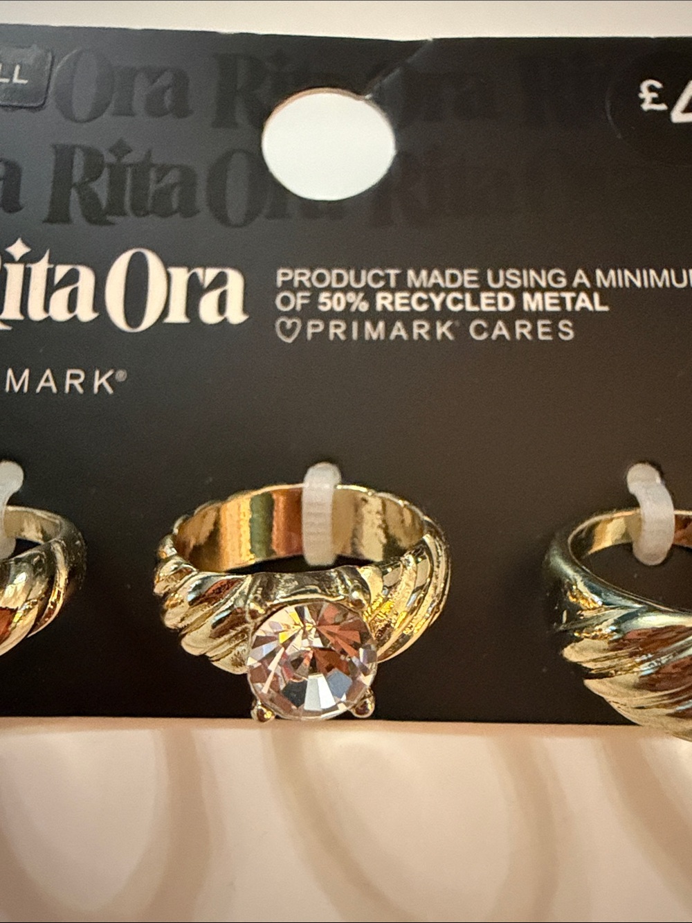 Gold Rings -NWT - Picture 4 of 5